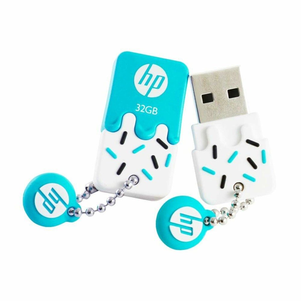 Clé USB HP v178b Bleu 32 GB (1 Unité) 32GB