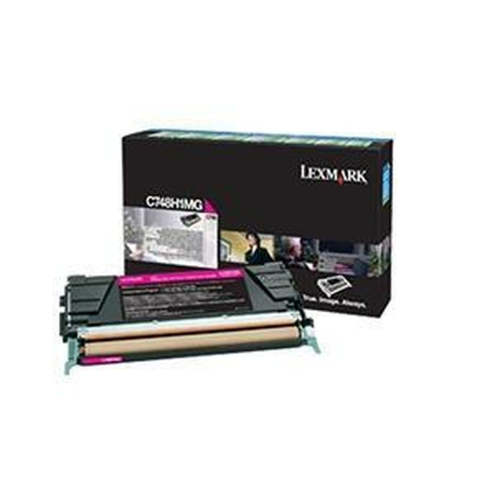 Toner original Lexmark C748H1MG Noir Magenta