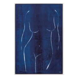 Leinwand Silhouette 62,6 x 4,3 x 92,6 cm