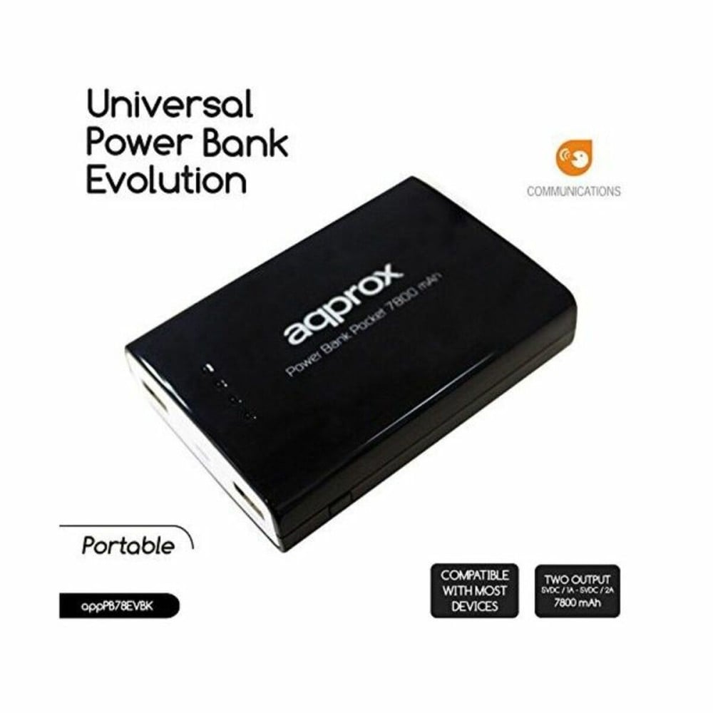 Power Bank approx! APPPB78EVBK Noir