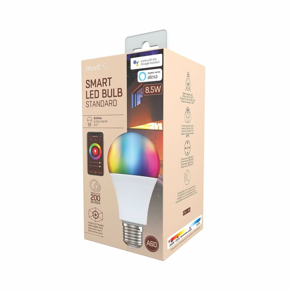 Smart Light bulb Muvit MIOBULB008