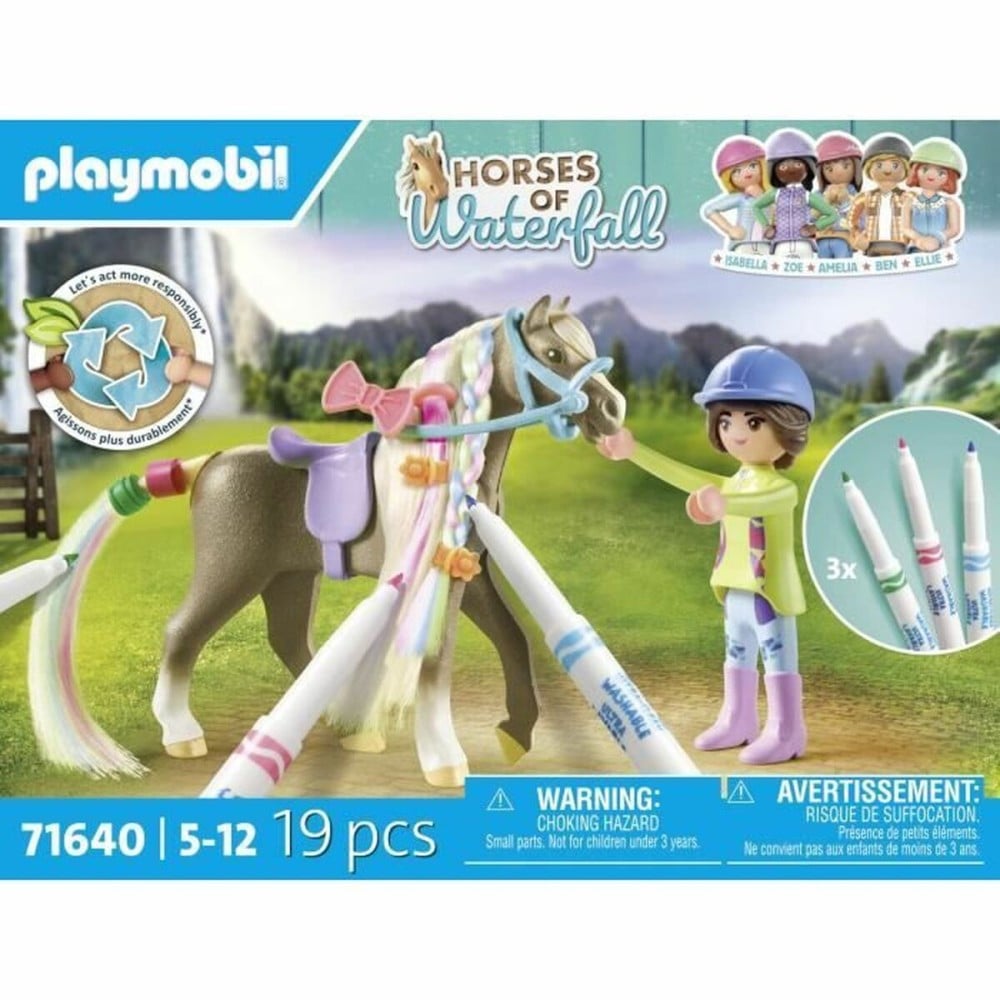 Playset Playmobil 71640 Horses of Waterfall 19 Pieces