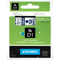 Ruban Laminé pour Etiqueteuses Dymo S0720540 Bleu/Blanc