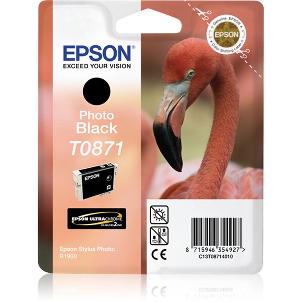 Original Ink Cartridge Epson R-1900 Black