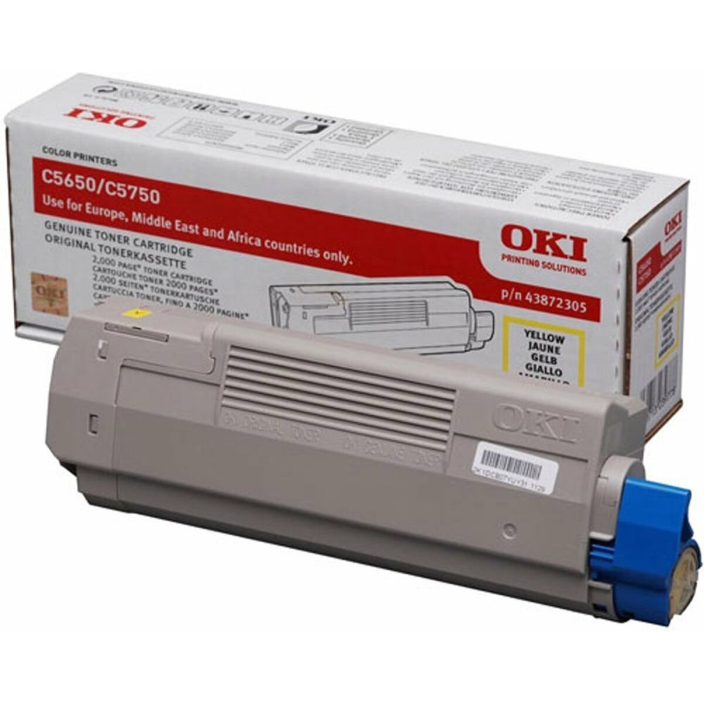 Original Toner OKI 43872305 Gelb