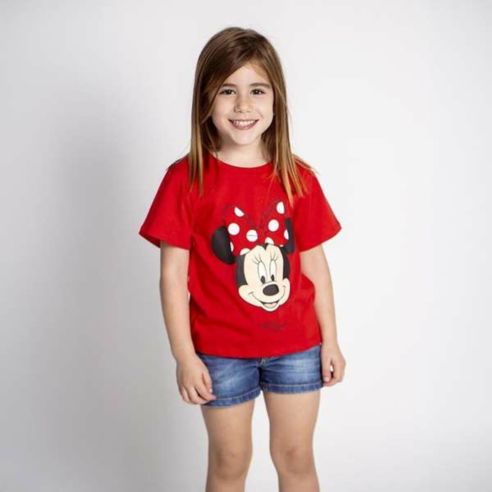 Child's Short Sleeve T-Shirt Minnie Mouse