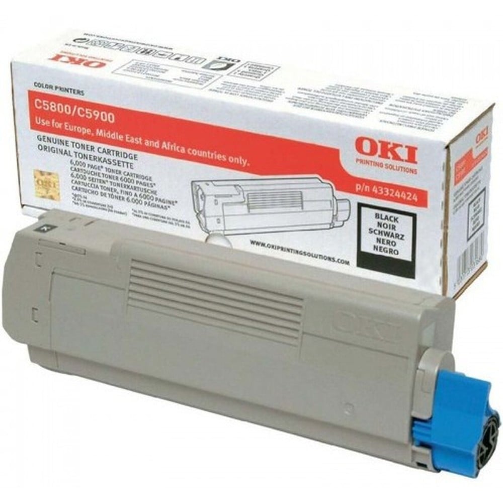 Original Toner OKI 43324424 Schwarz