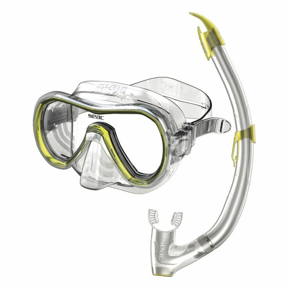 Diving mask Seac 0890071360 Yellow