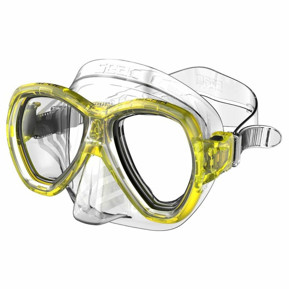 Diving mask Seac 0890041360 Yellow