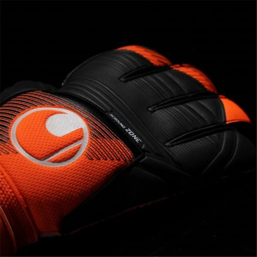 Goalkeeper Gloves Uhlsport Soft Ressist+ Orange Adults