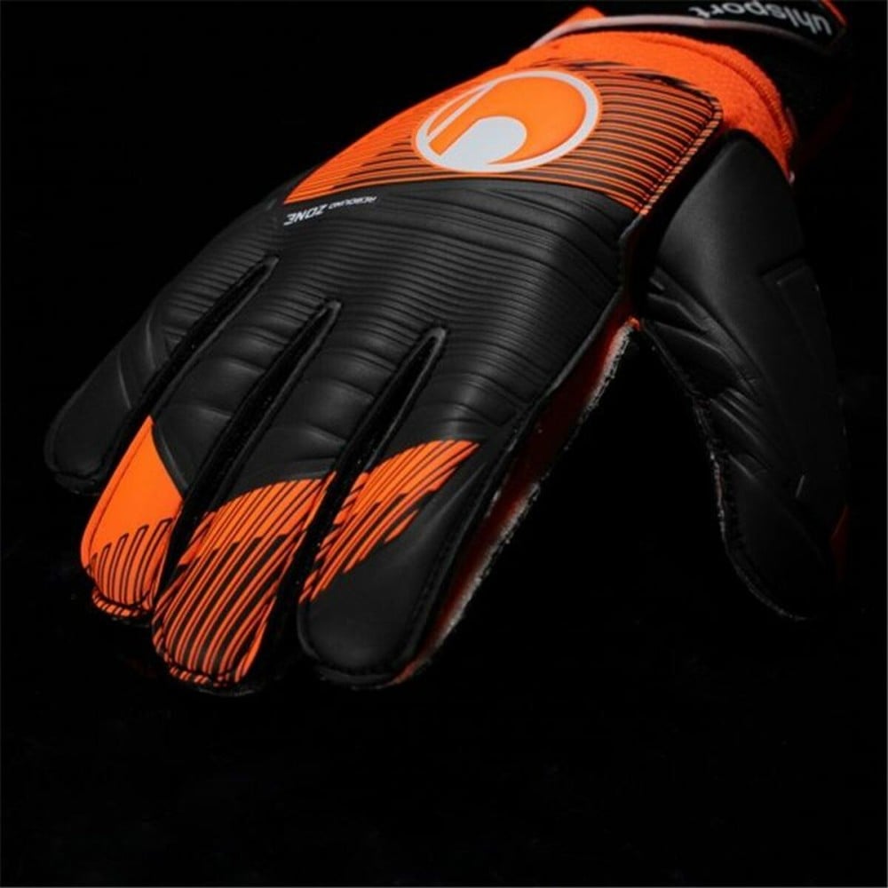 Goalkeeper Gloves Uhlsport Soft Ressist+ Flex Frame Black Adults