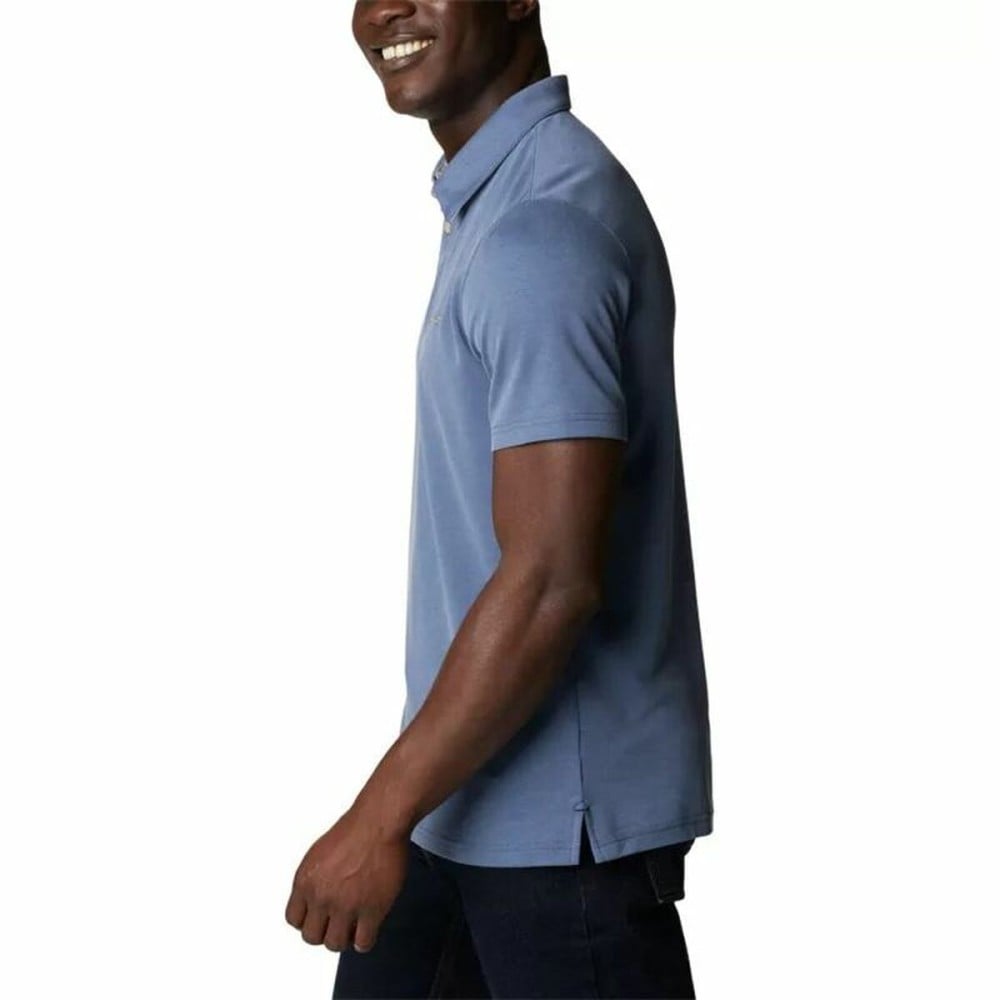 Men’s Short Sleeve Polo Shirt Columbia Nelson Point™ Indigo