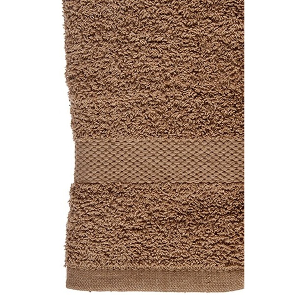 Serviette de toilette Berilo 89661 Camel 80 % coton 20 % Polyester 50 x 90 cm (6 Unités)