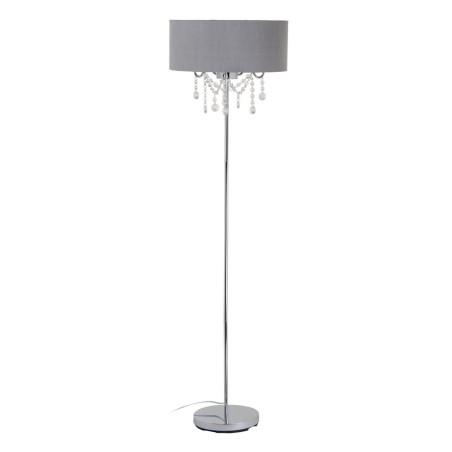 Floor Lamp 44 x 44 x 161 cm Metal Silver