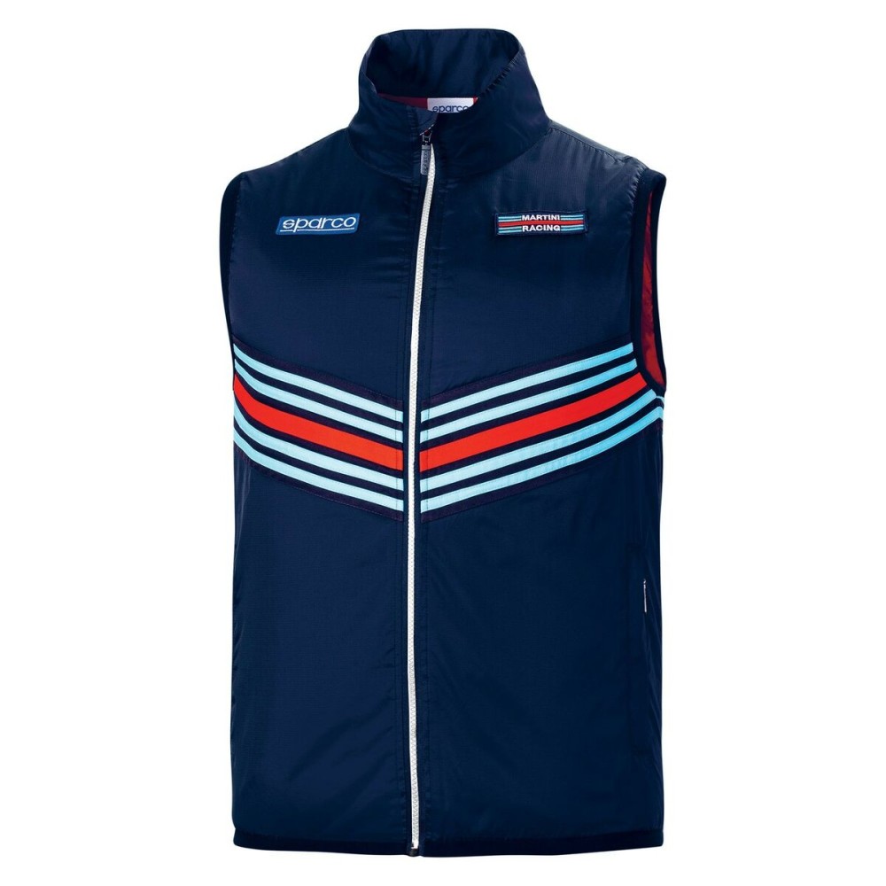 Gilet de Sport pour Homme Sparco Martini Racing Bleu foncé (XXL)