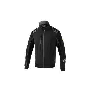 Sportjackefür Herren Sparco Tech TW Schwarz Grau