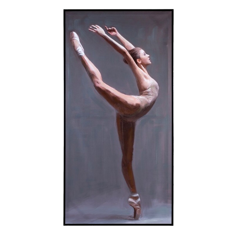 Bild 70 x 3,5 x 140 cm Leinwand Ballerina