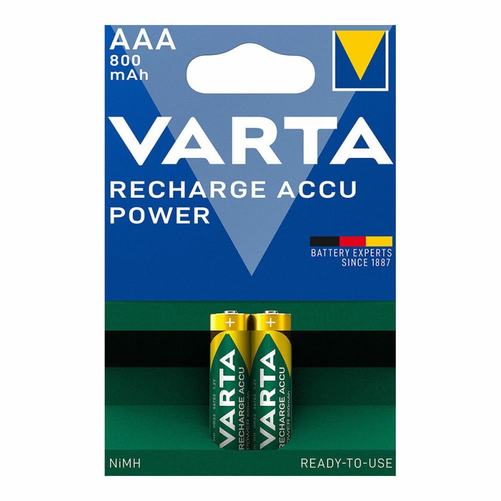 Piles Rechargeables Varta AAA 800MAH  2UD 1,2 V 800 mAh AAA