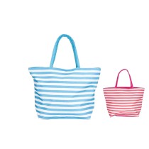 Beach Bag Bismark Blue Pink Oxford 50 x 16 x 35 cm