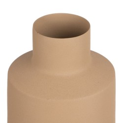 Vase 18 x 18 x 43,5 cm Beige Iron