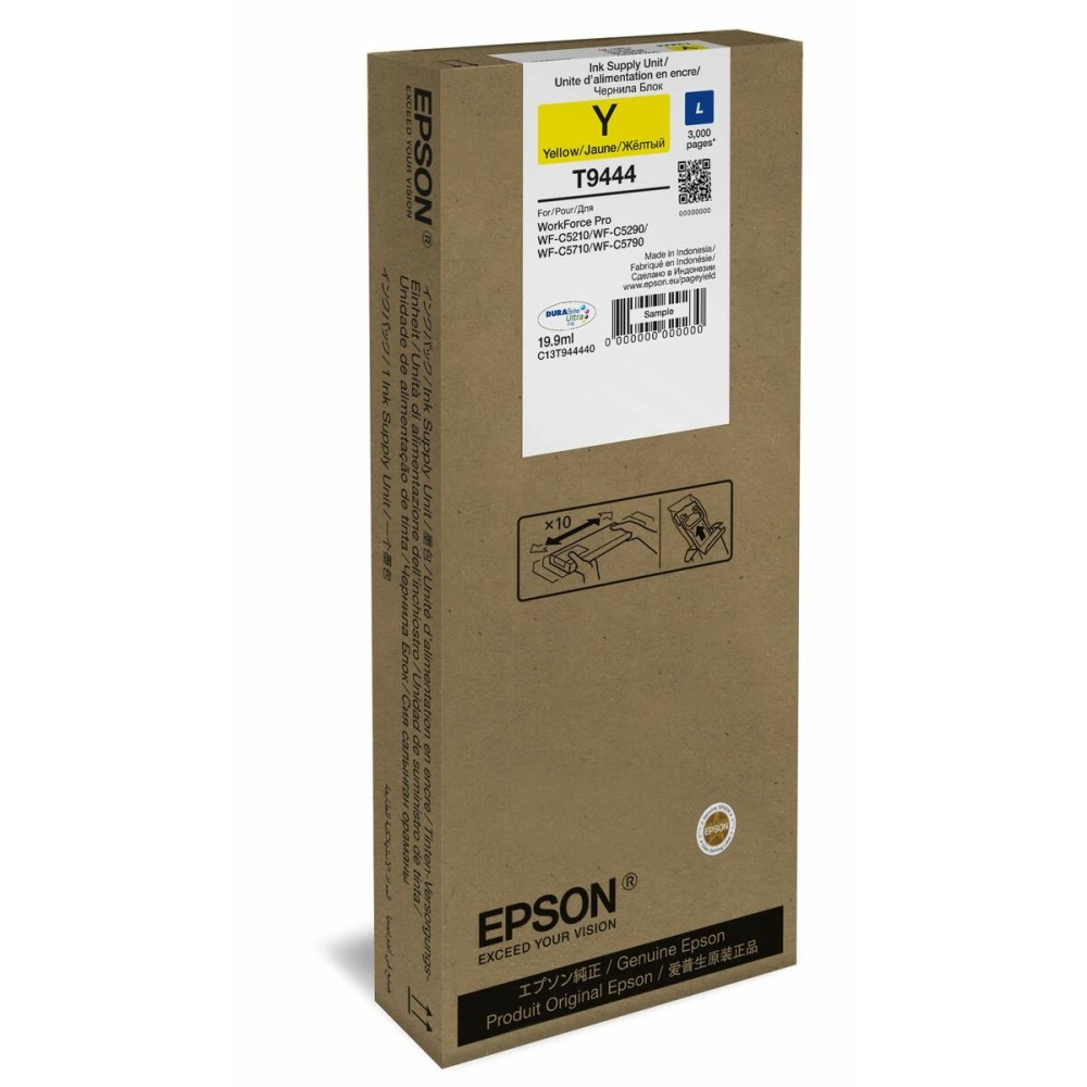 Cartouche d'Encre Compatible Epson C13T944440 35,7 ml 3000 pp. Jaune Noir