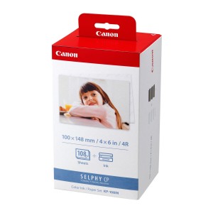 Tinte und Fotopapierpackung Canon KP-108IN