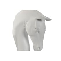 Applique Home ESPRIT Blanc Moderne Cheval Finition vieillie 220 V 18 x 21,5 x 50,5 cm (2 Unités)