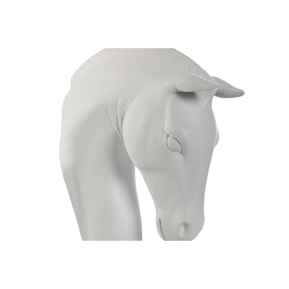 Wall Lamp Home ESPRIT White Modern Horse Aged finish 220 V 18 x 21,5 x 50,5 cm (2 Units)