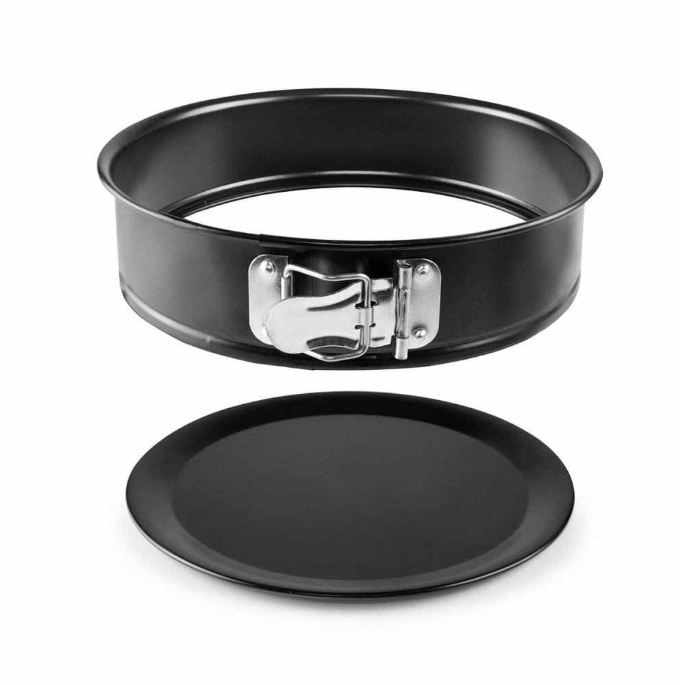 Springform Pan Ibili 820124 Steel Ø 24 x 6,5 cm Black Circular