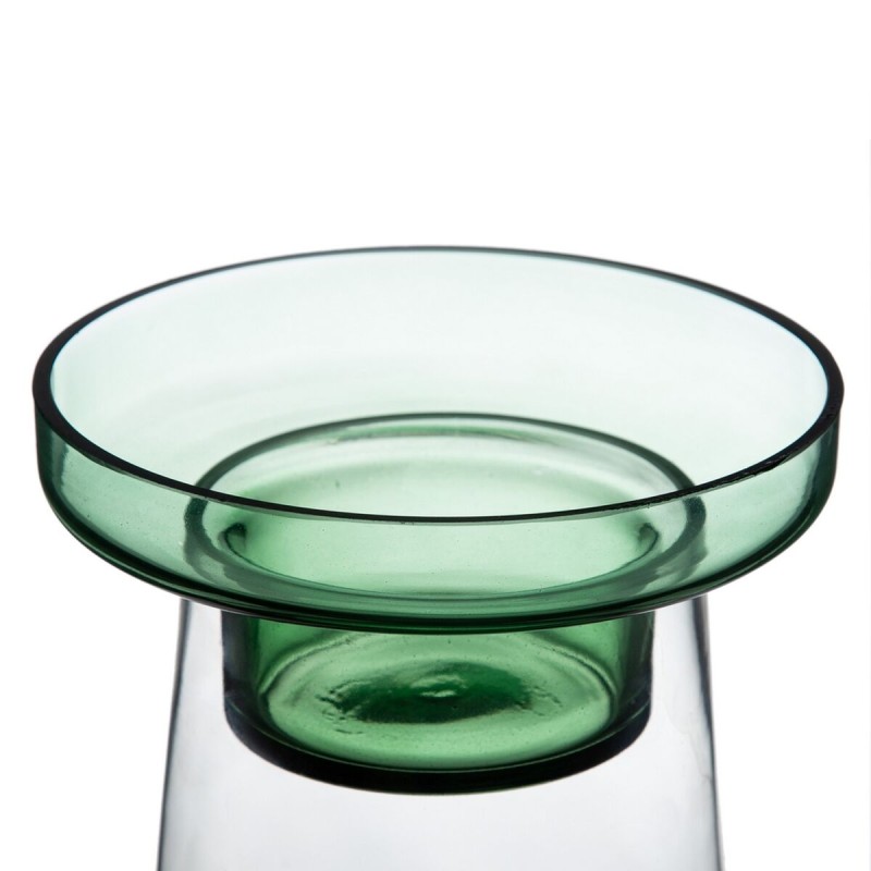 Bougeoir 16,5 x 16,5 x 35 cm Vert verre