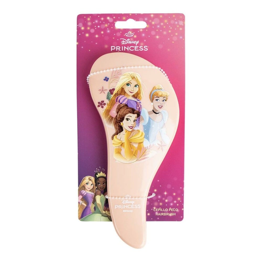 Detangling Hairbrush Disney Princess Pink 100 % ABS