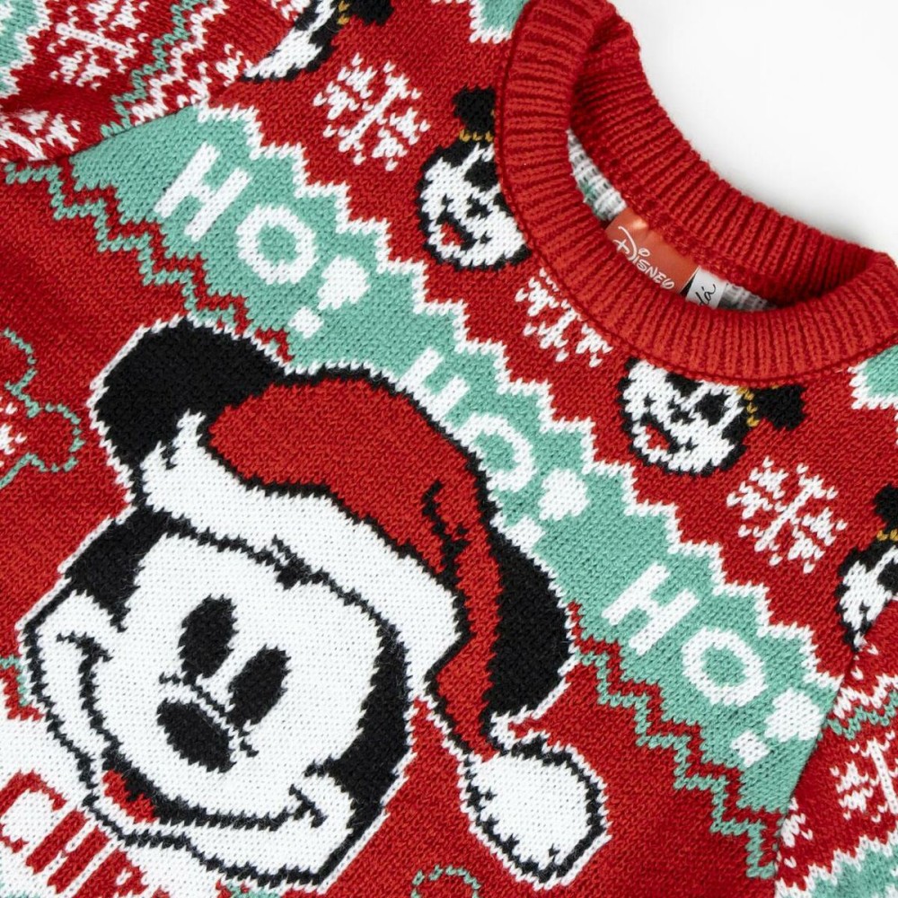 Unisex Jumper Mickey Mouse Red