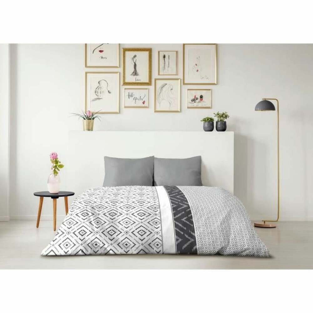 Duvet cover set HOME LINGE PASSION Dream Grey 220 x 240 cm