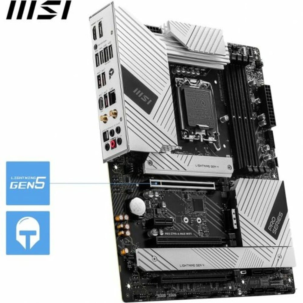 Carte Mère MSI PRO Z790-A MAX WIFI DDR5 ATX 1700 LGA 1700 Intel Z790 Express