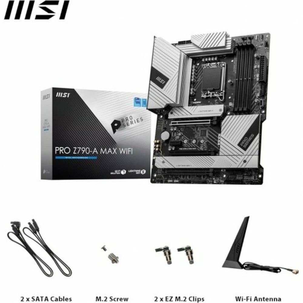 Carte Mère MSI PRO Z790-A MAX WIFI DDR5 ATX 1700 LGA 1700 Intel Z790 Express