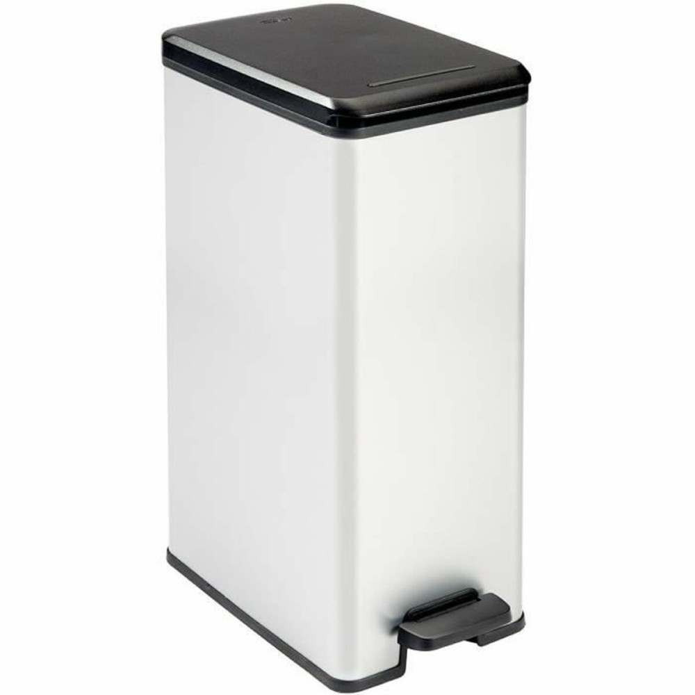 Waste bin Curver 240640 Silver Plastic 40 L