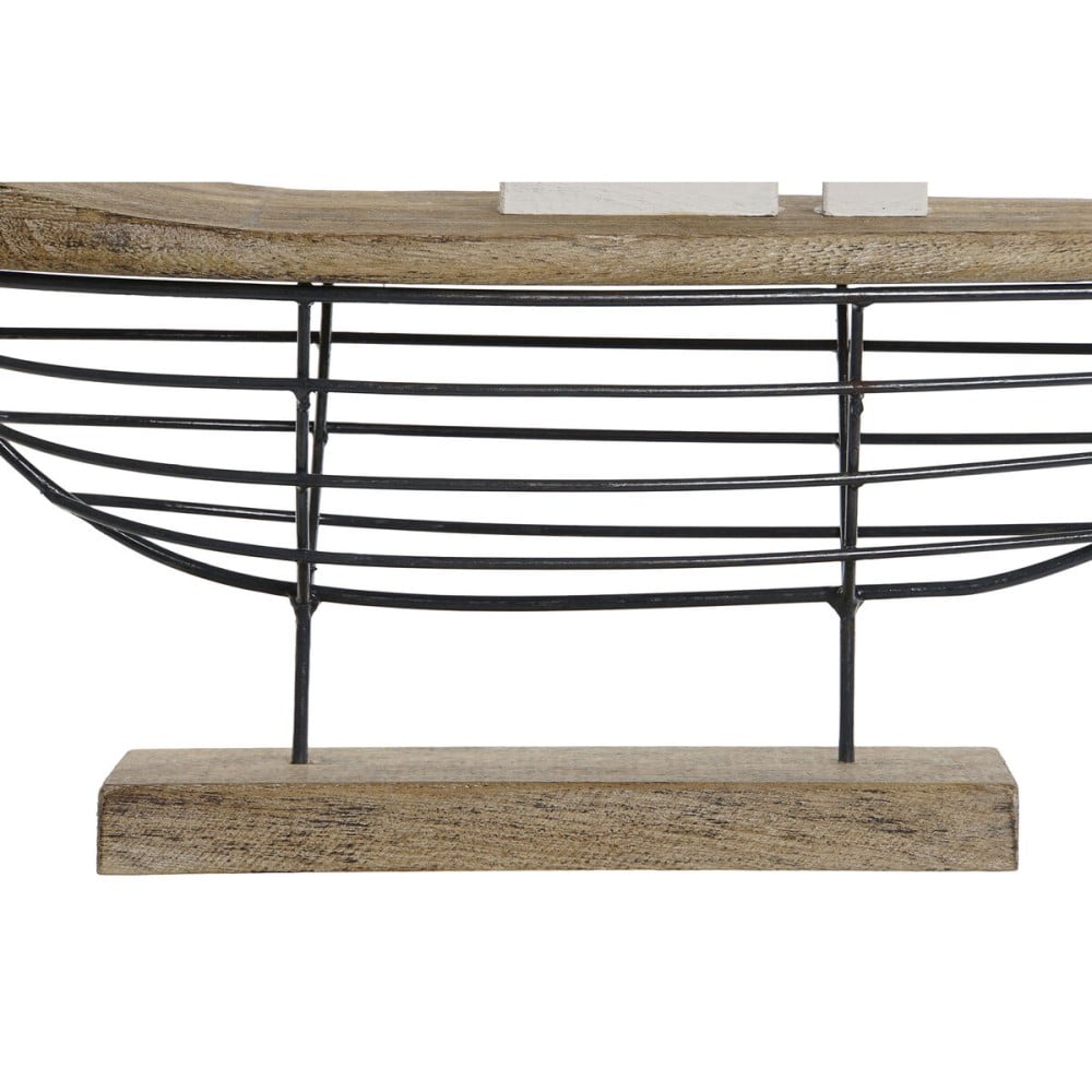 Deko-Figur Home ESPRIT Weiß natürlich Segelboot Matrose Antiker Finish 54 x 15 x 61,5 cm