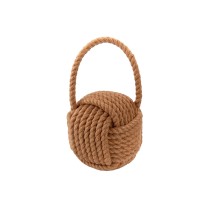 Door stop Inofix Natural Polyester Sand 13 x 13 x 13 cm