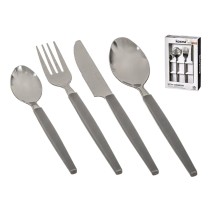 Cutlery Kozina Grey Steel 24 Pieces