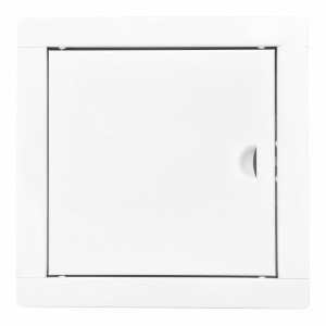 Couvercle de trappe EDM 87749 Blanc Encastrable Carré 24,5 x 24,5 cm