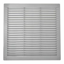 Grille de ventilation EDM 87709 Gris 30 x 30 x 0,7 cm Moustiquaire