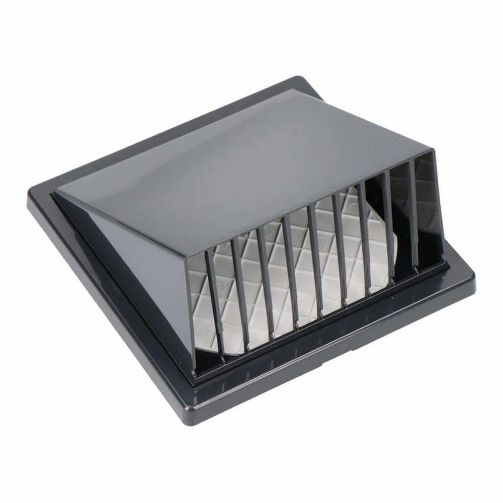 Grille de ventilation EDM 87756 Anthracite 12,5 x 17 x 17 cm