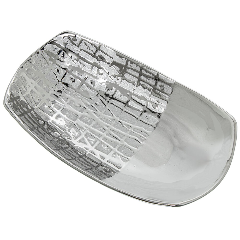 Centerpiece Alexandra House Living Silver 27 x 15 x 6 cm