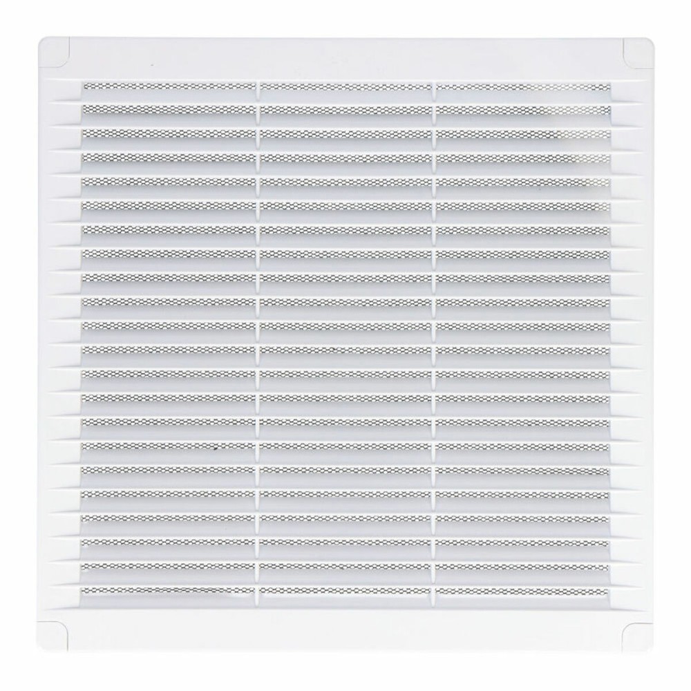 Ventilation grille EDM 87706 White 25 x 25 x 0,7 cm Mosquito net