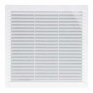 Grille de ventilation EDM 87706 Blanc 25 x 25 x 0,7 cm Moustiquaire