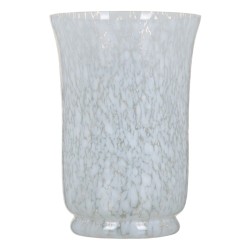 Vase Crystal White 15 x 15 x 22 cm