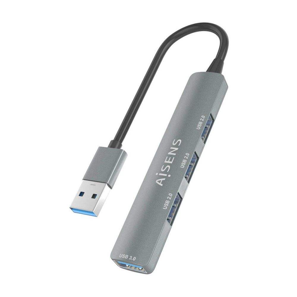 Hub USB Aisens A106-0859 Gris