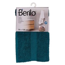 Badetuch Berilo 89674 Blau 80 % Baumwolle 20 % Polyester 70 x 130 cm (3 Stück)