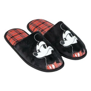 House Slippers Mickey Mouse Black