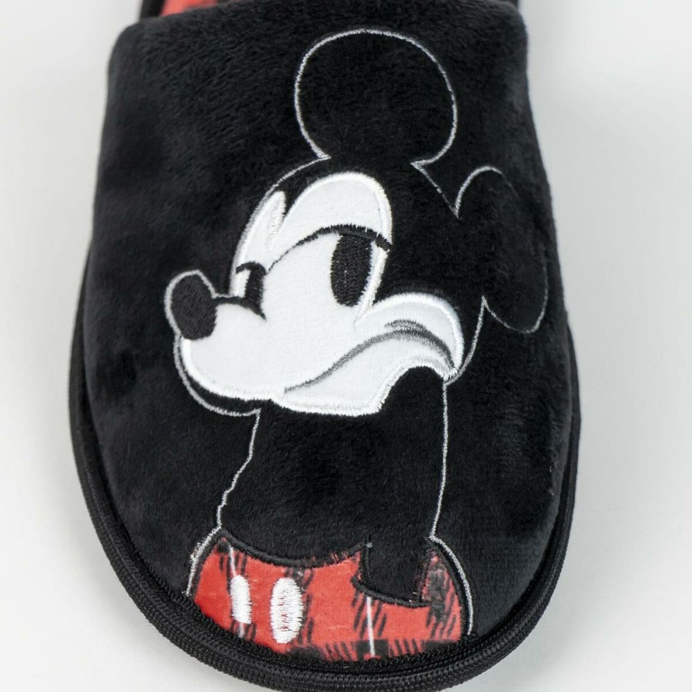 House Slippers Mickey Mouse Black